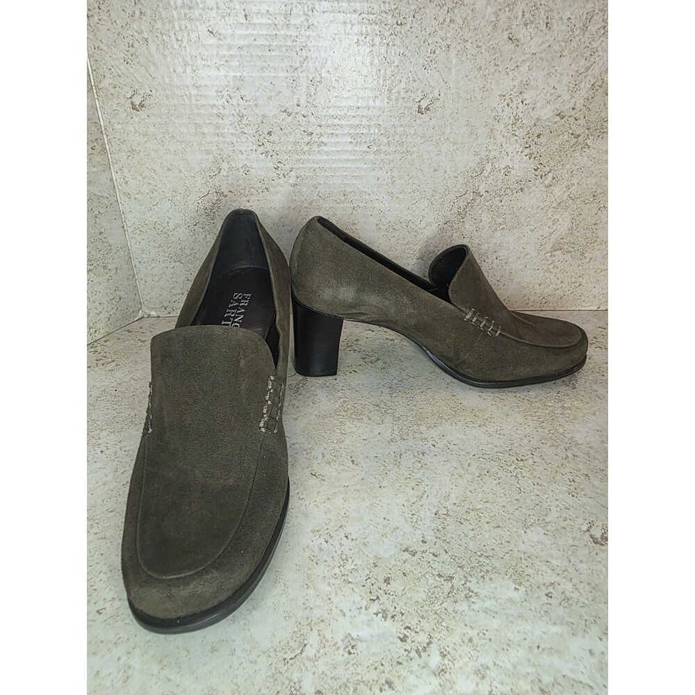 Franco Sarto Suede Pumps Women Sz 6.5M Business Career Going out Casual Loafers
